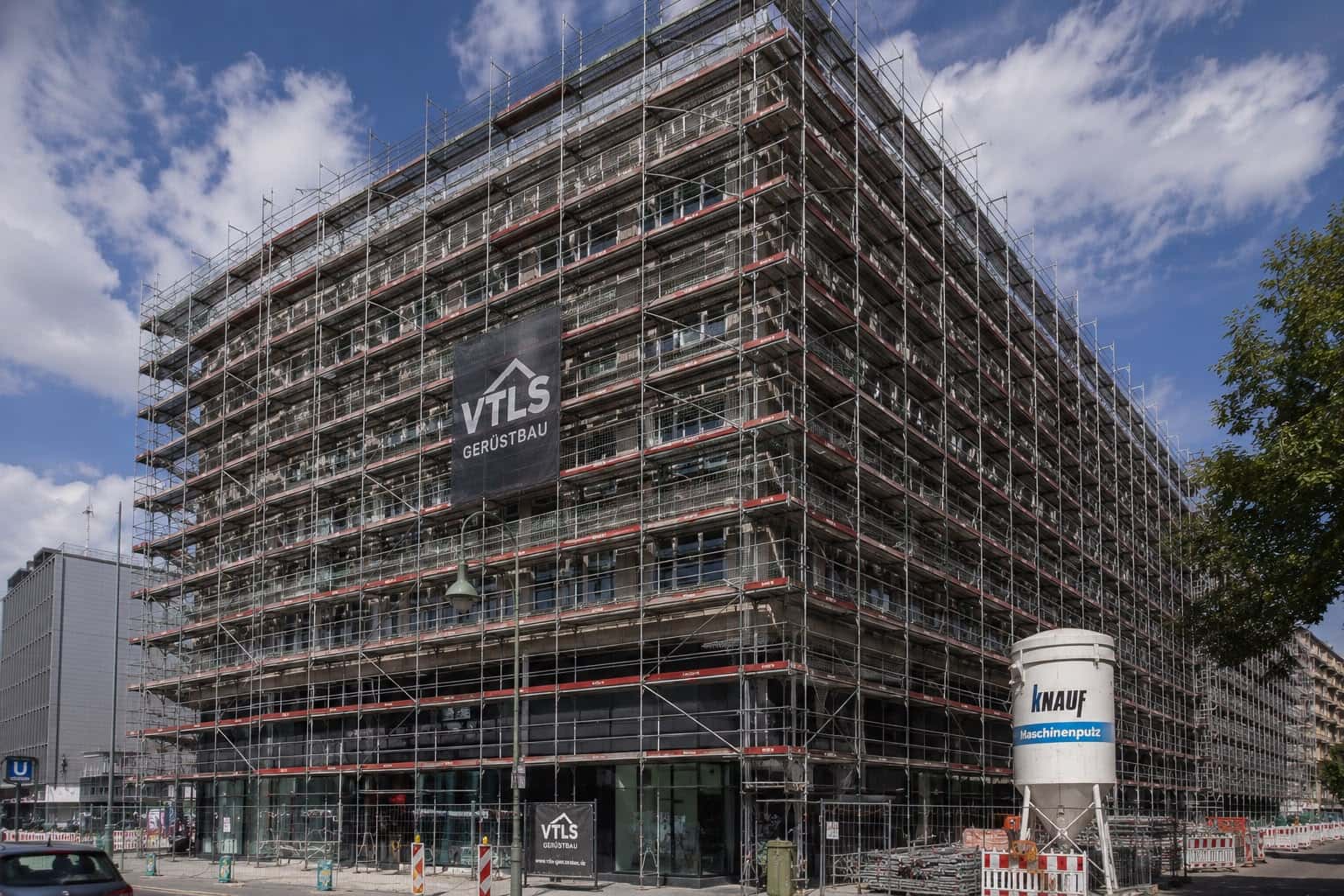 Gerüstbau Projektansicht 02