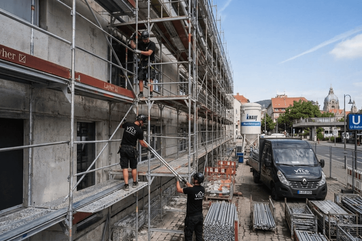 Gerüstbau Projektansicht 01